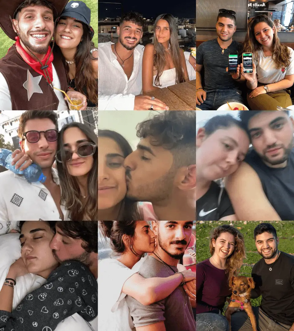 Collage of family photographs gathered during compassionate remembrance conversations